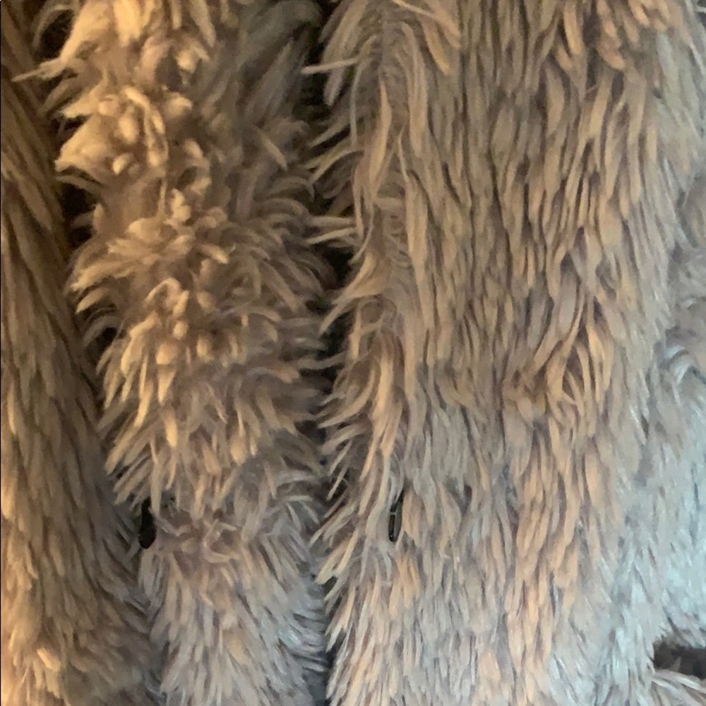Faux fur coat